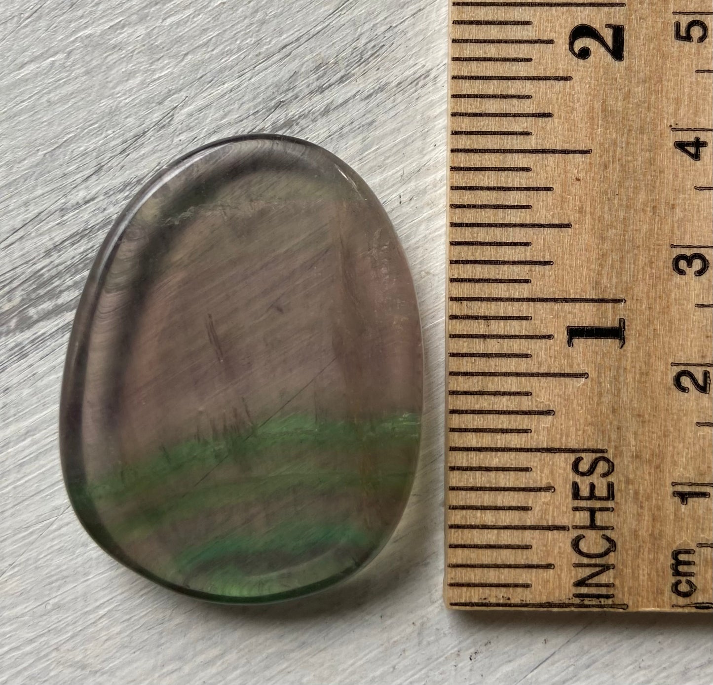 Flourite Worry Stone