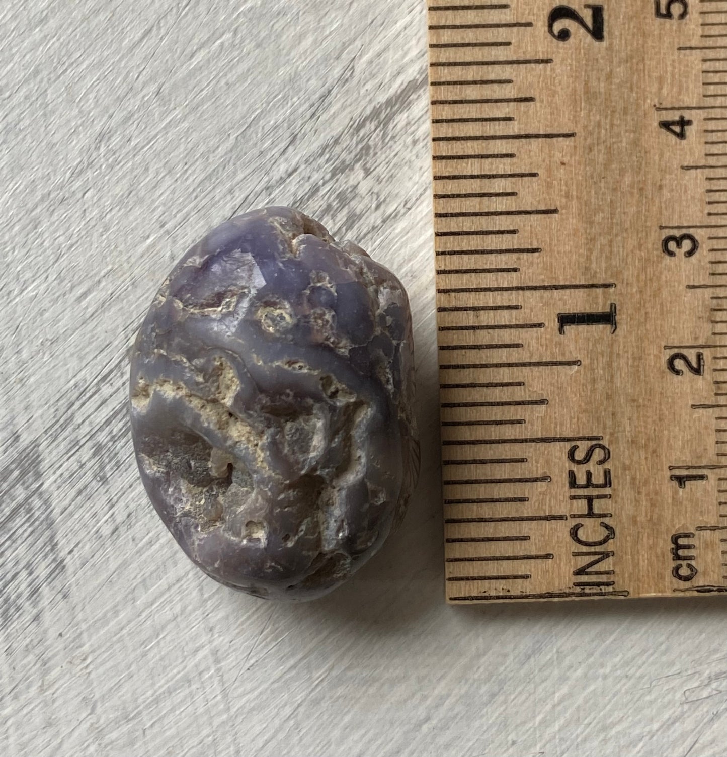 Grape Agate Tumbled Stone