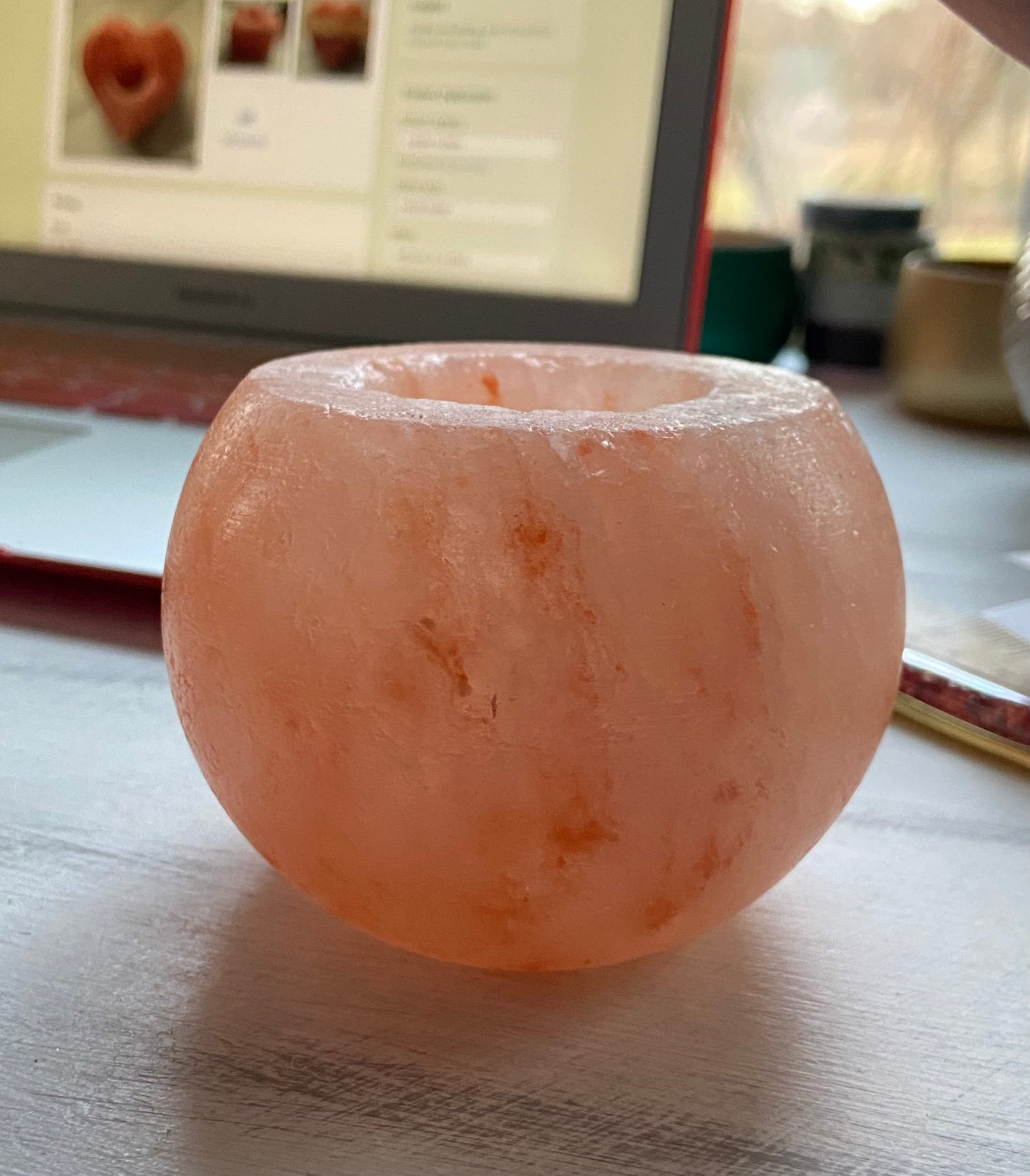 Himalayan Salt Candle Holder