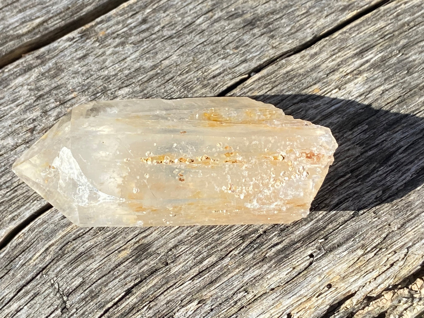 Natural Citrine Point