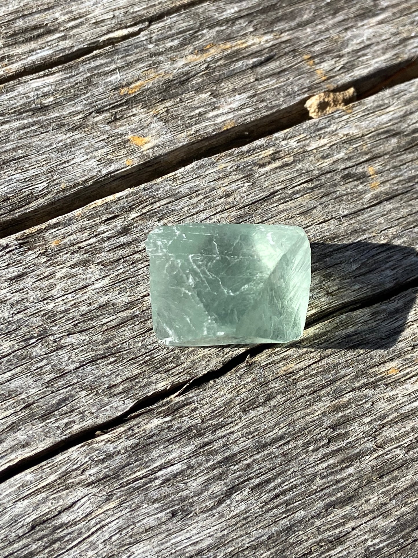 Fluorite Octahedron