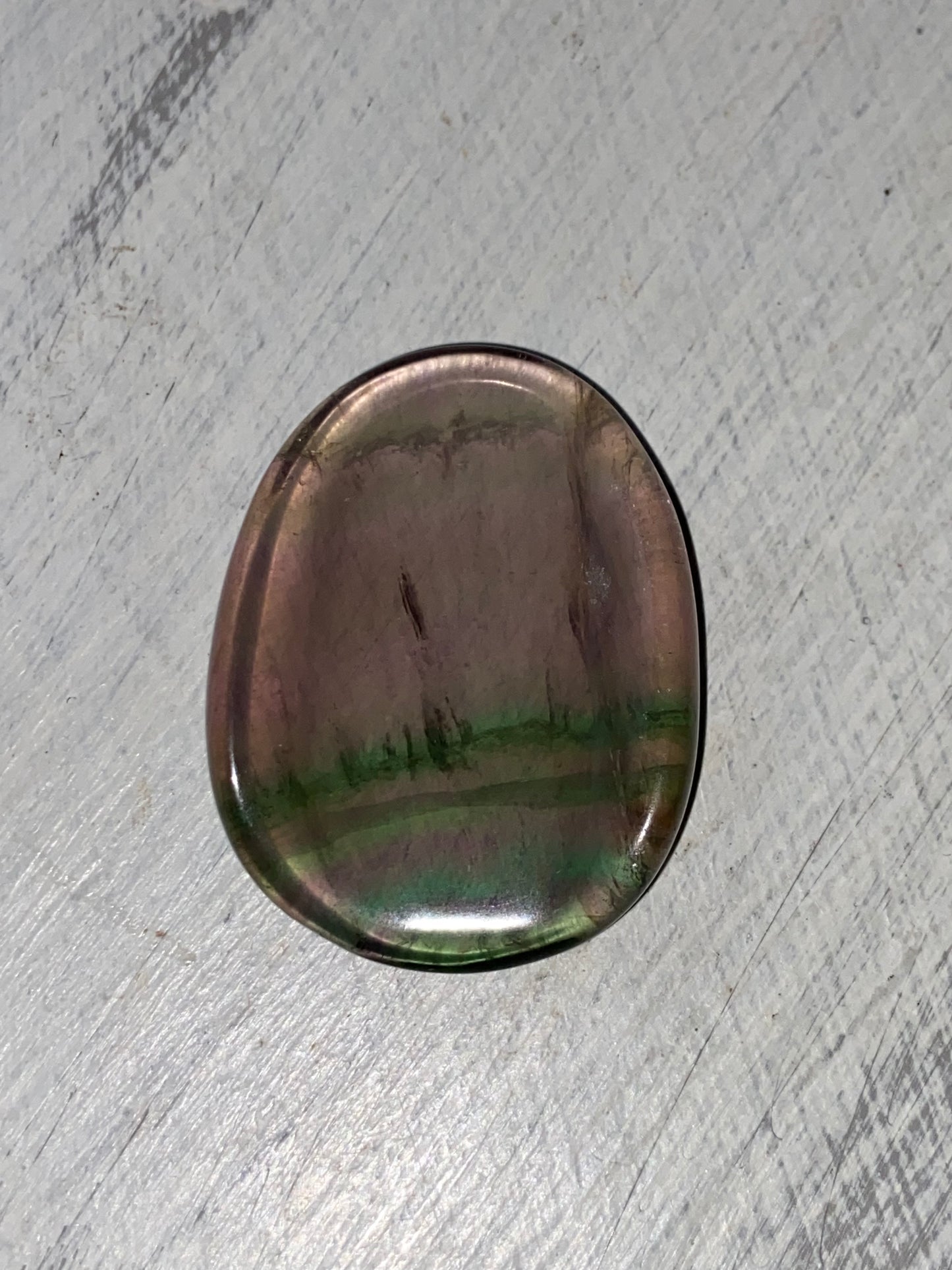 Flourite Worry Stone