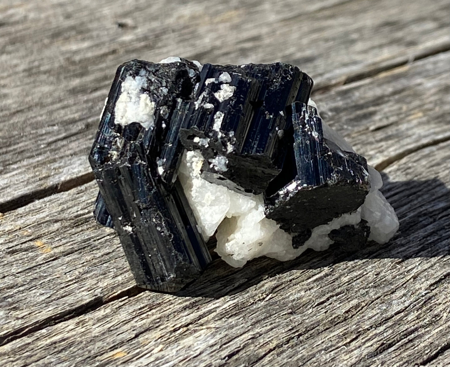 Black Tourmaline & Feldspar