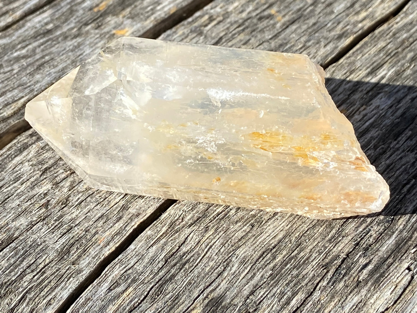 Natural Citrine Point