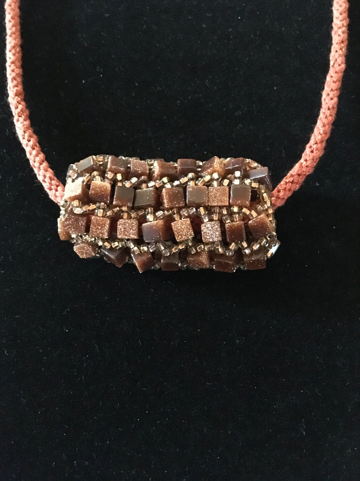 Goldstone Necklace