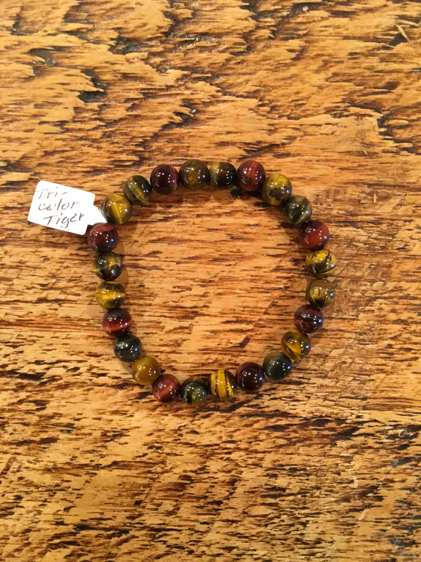 Tri-color Tiger Eye Bracelet