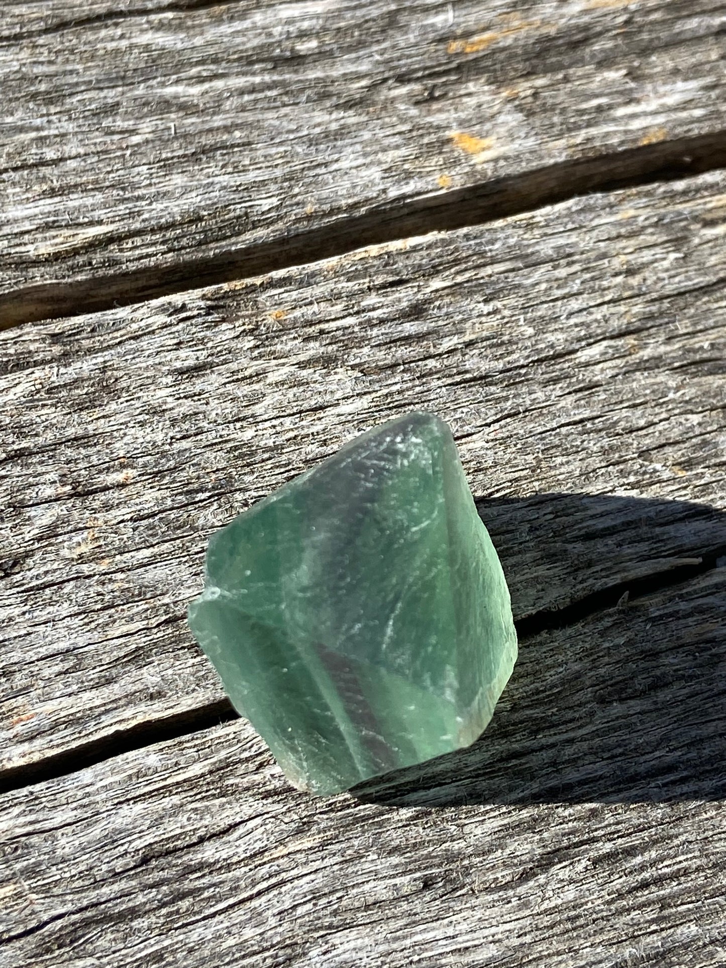 Fluorite Octahedron