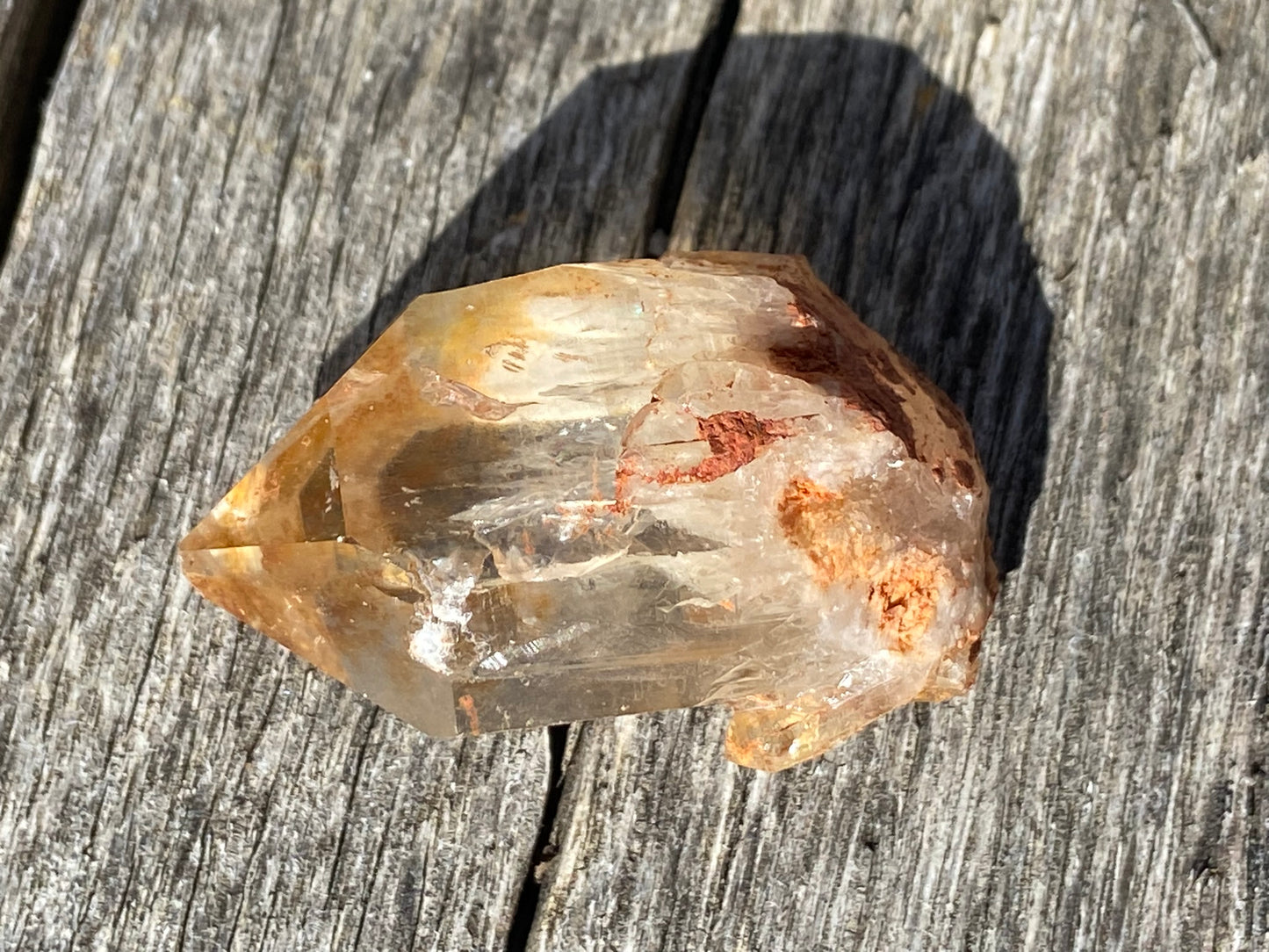 Natural Citrine Point