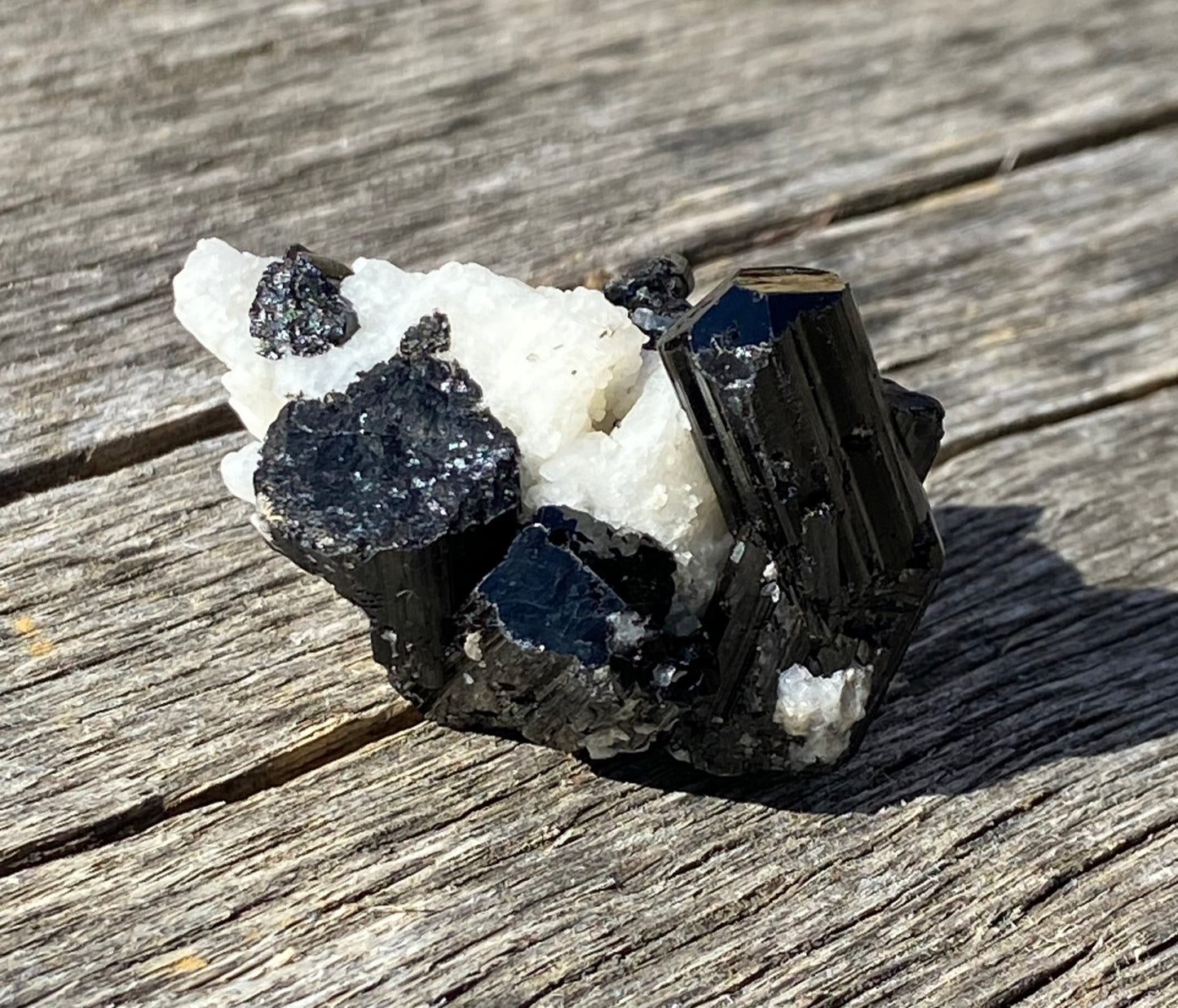 Black Tourmaline & Feldspar