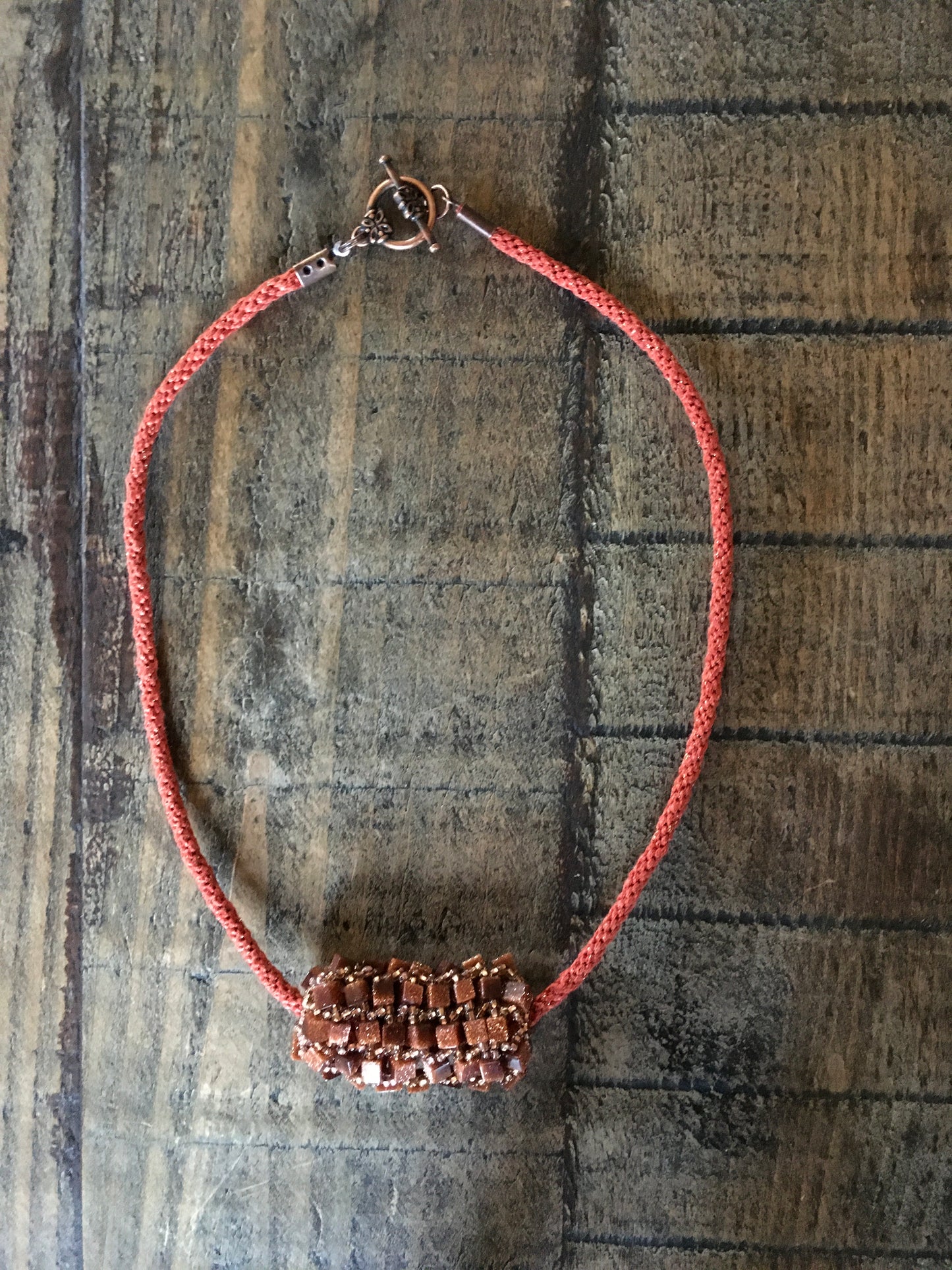 Goldstone Necklace