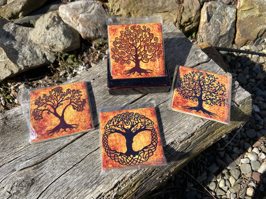 Tile Coaster Set