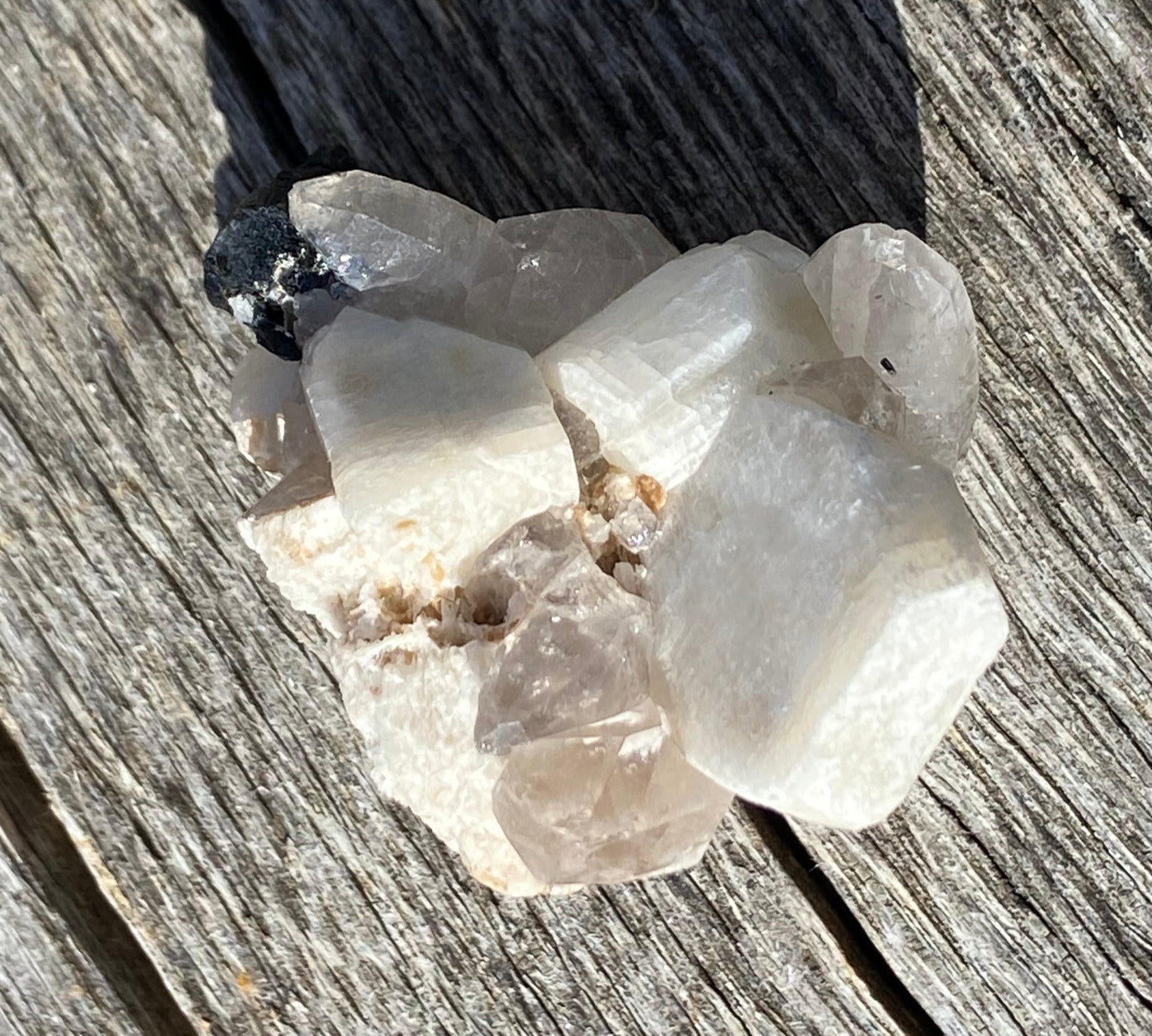 Feldspar, Quartz, & Black Tourmaline