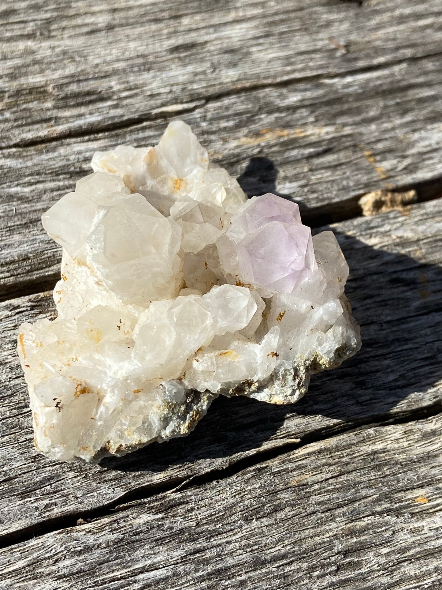 Cathedral Amethyst and Quartz Cluster