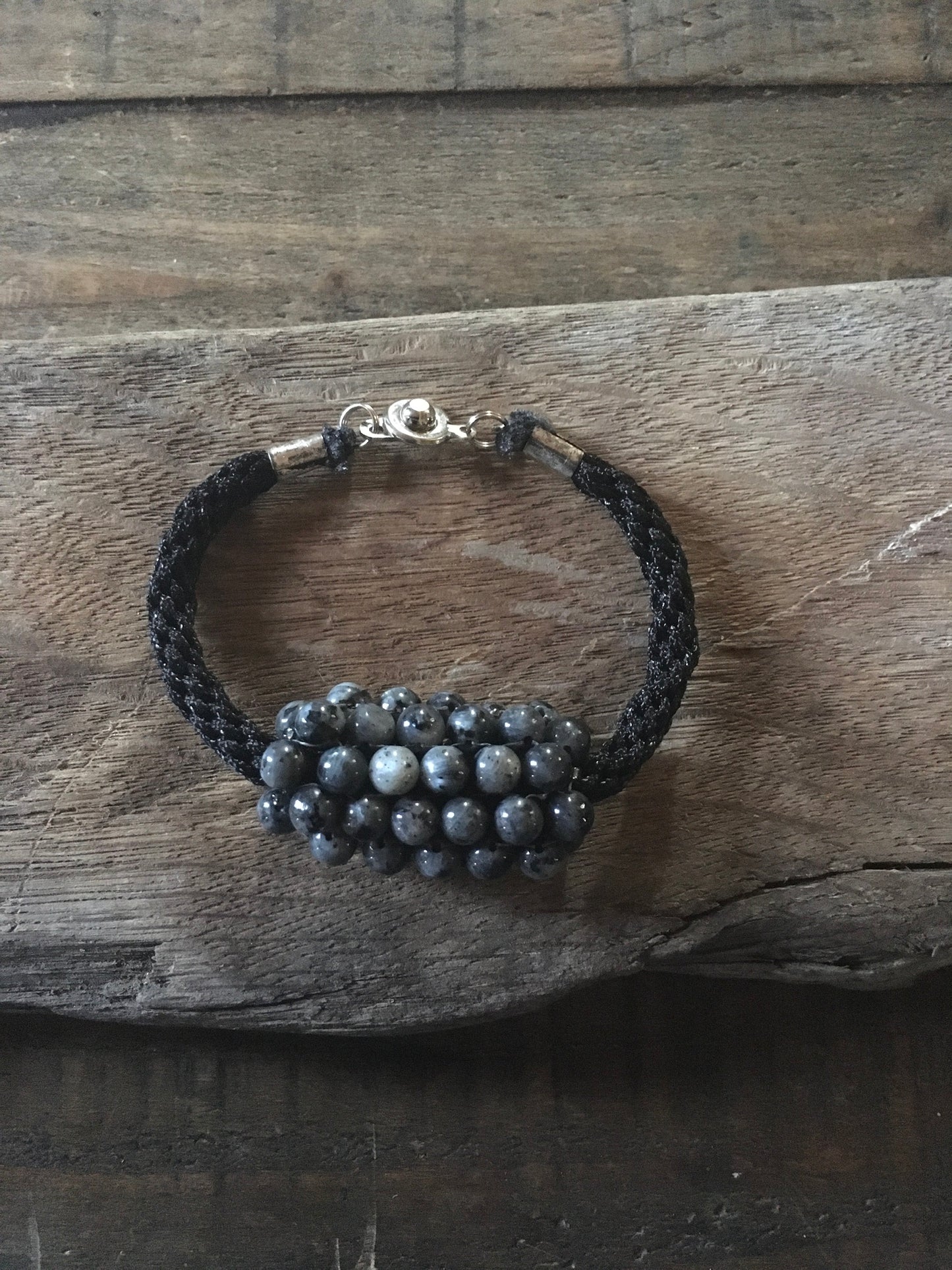 Black Moonstone Bracelet