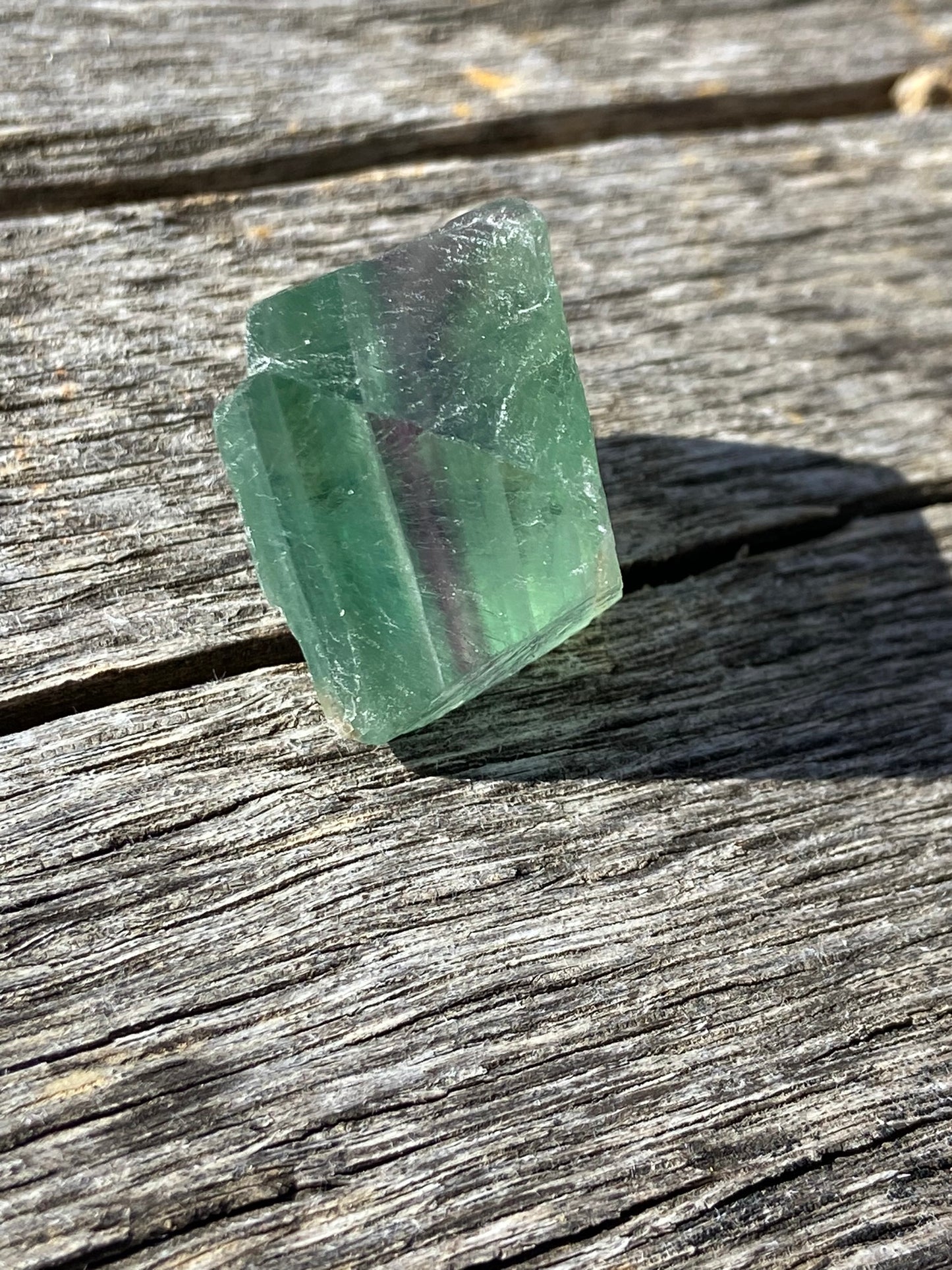 Fluorite Octahedron