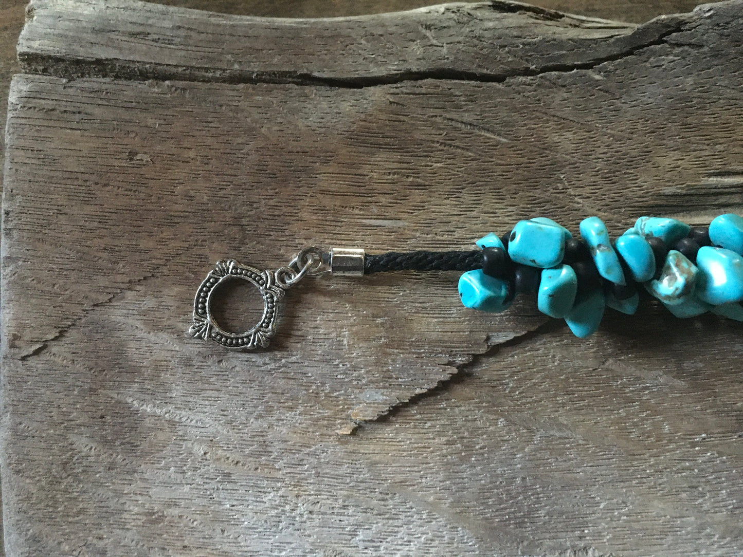 Turquoise Chip Bracelet