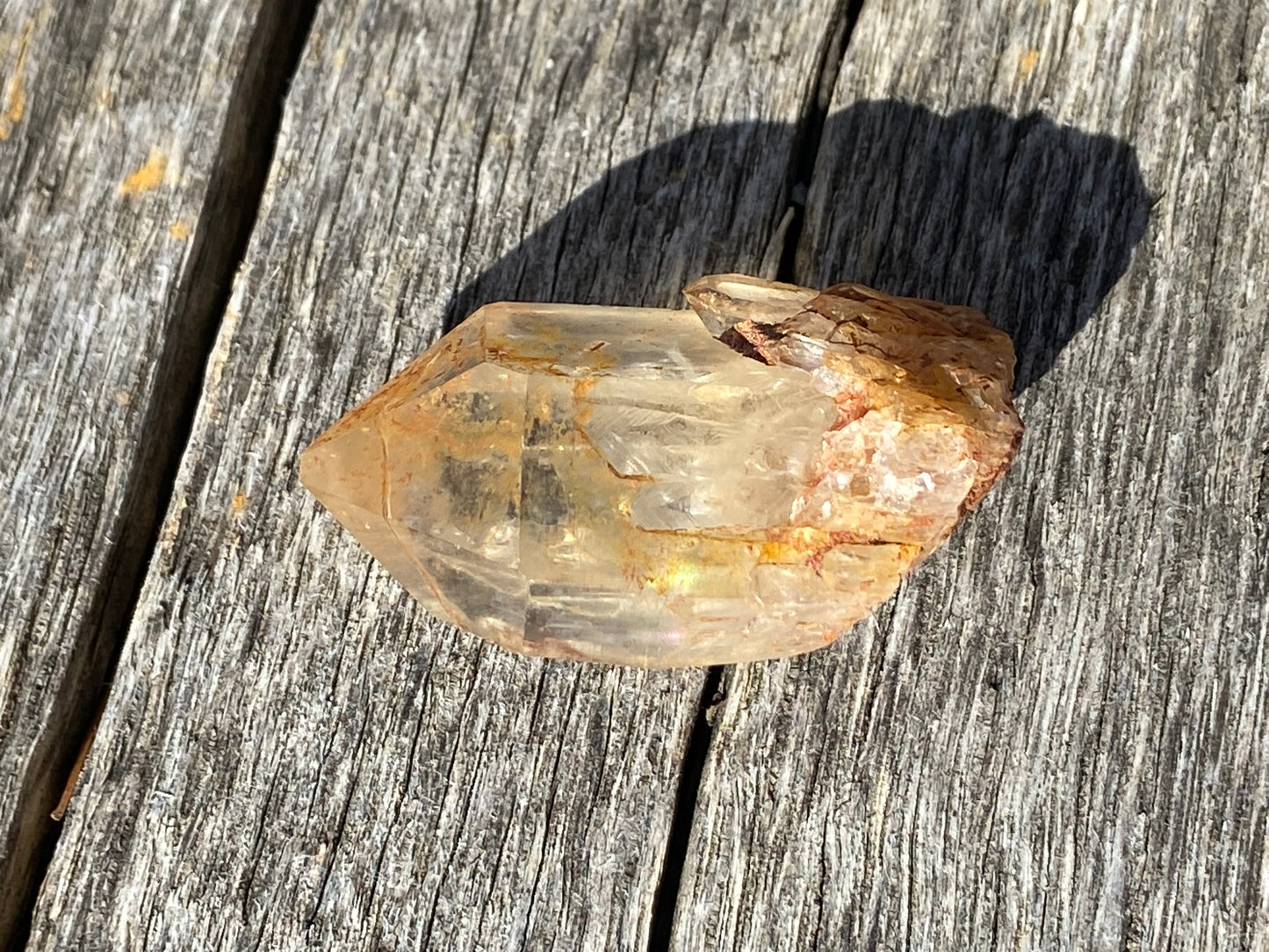 Natural Citrine Point