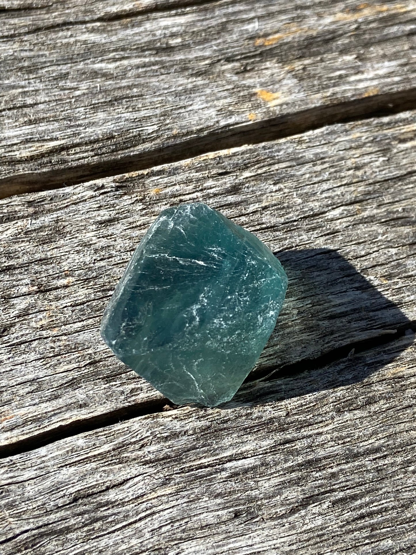 Fluorite Octahedron