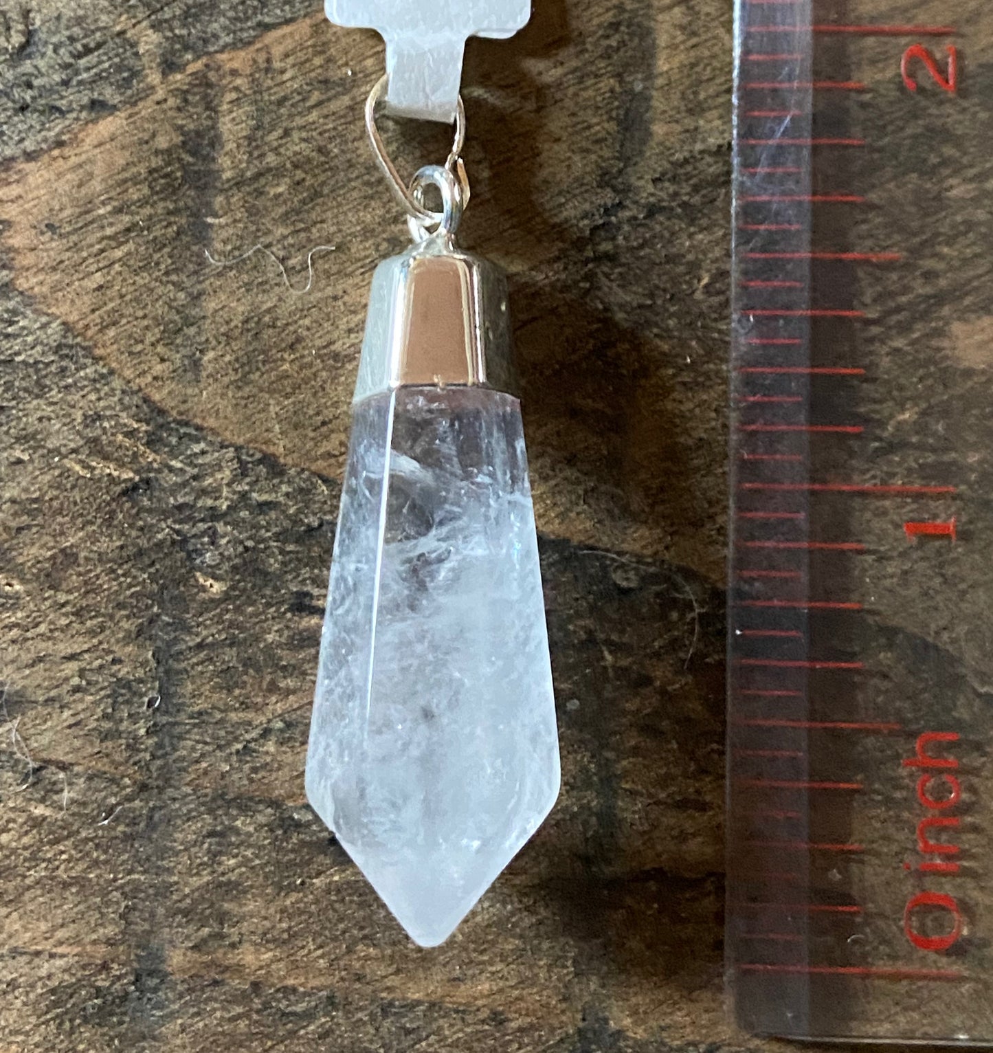 Clear Quartz Point Pendant