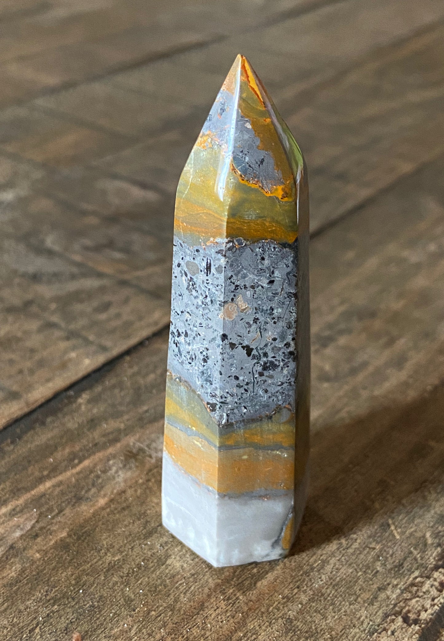 Bumble Bee Jasper Obelisk