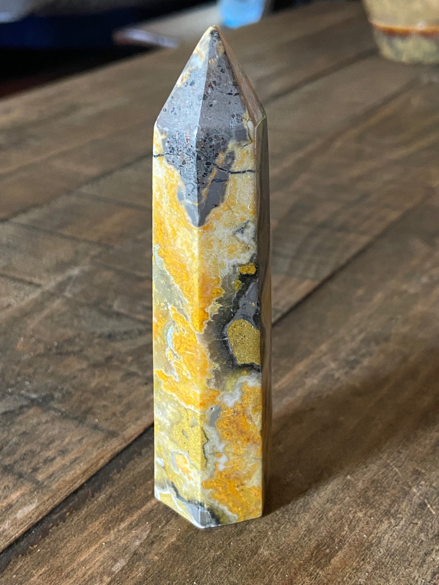 Bumble Bee Jasper Obelisk