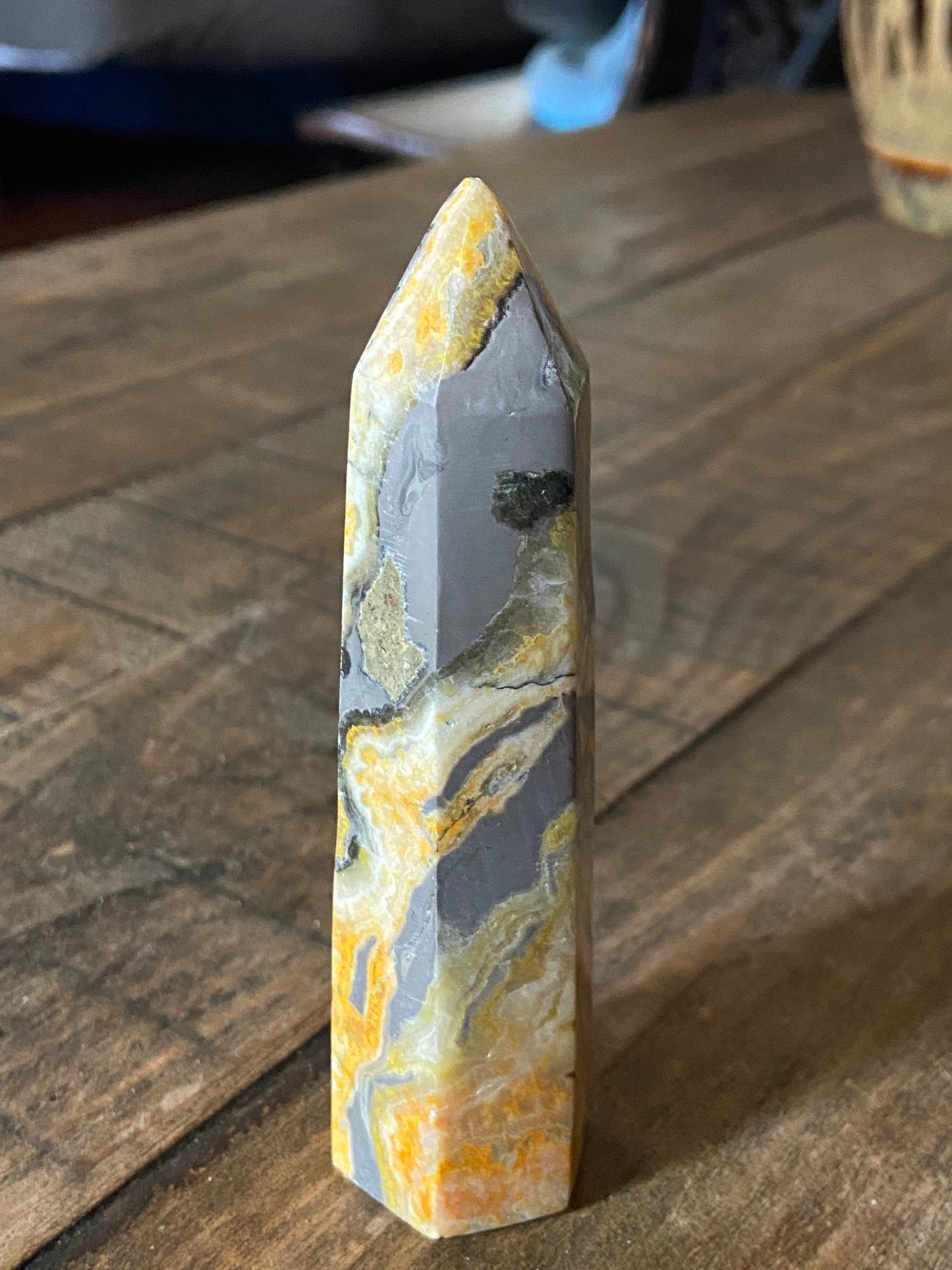 Bumble Bee Jasper Obelisk