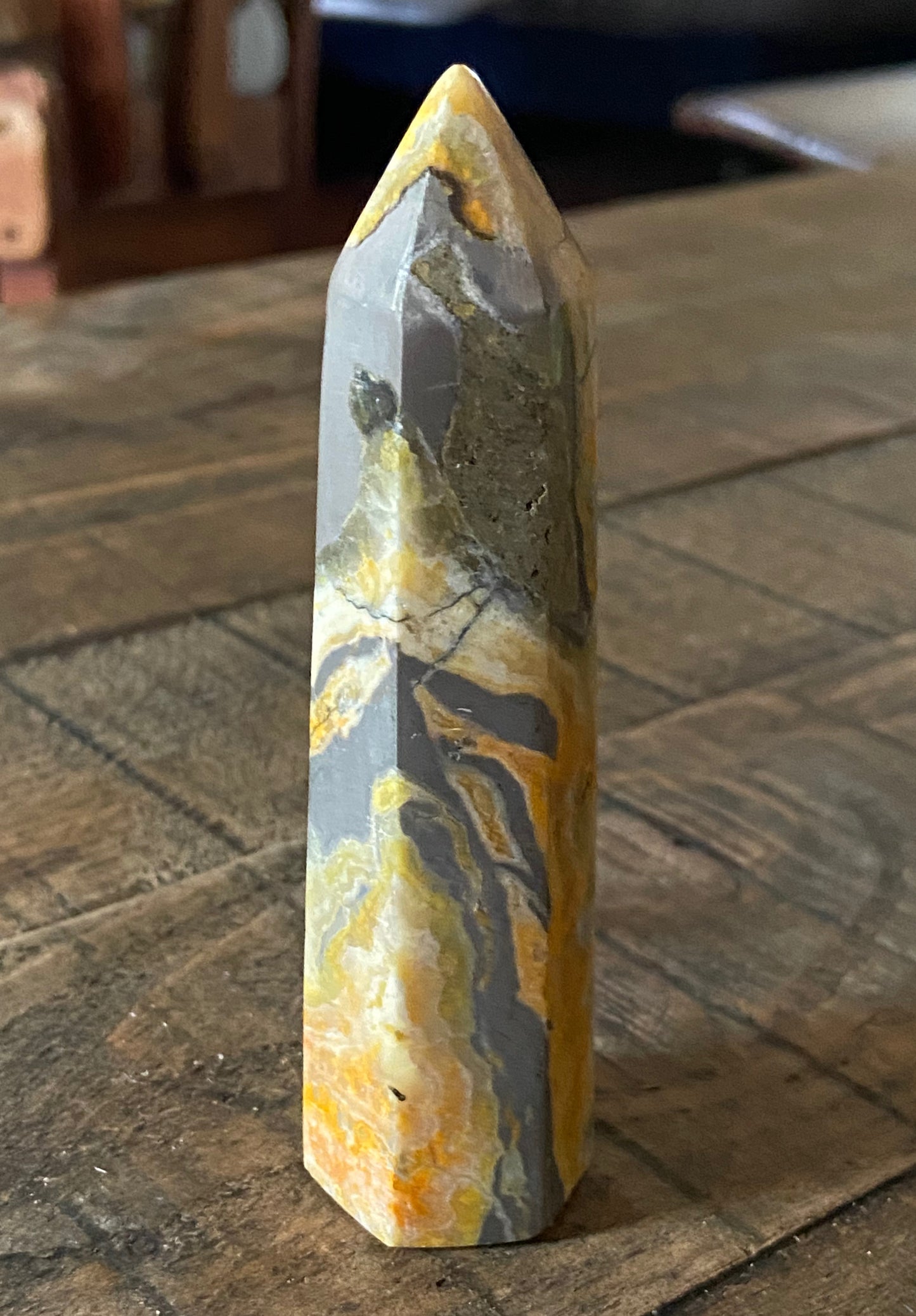 Bumble Bee Jasper Obelisk