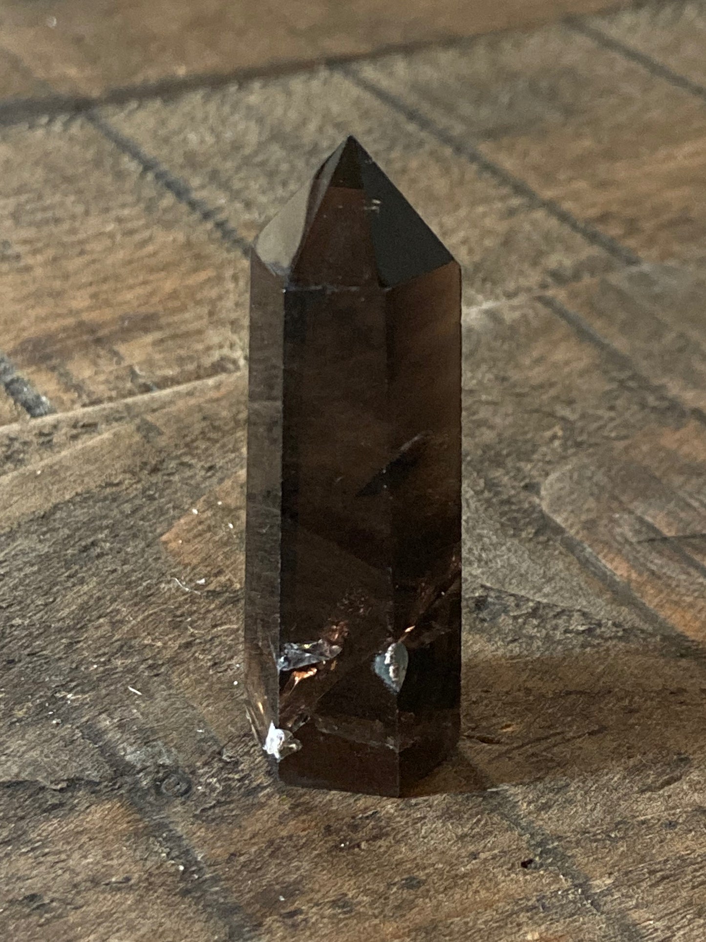 Smokey Quartz Obelisk from Brazil