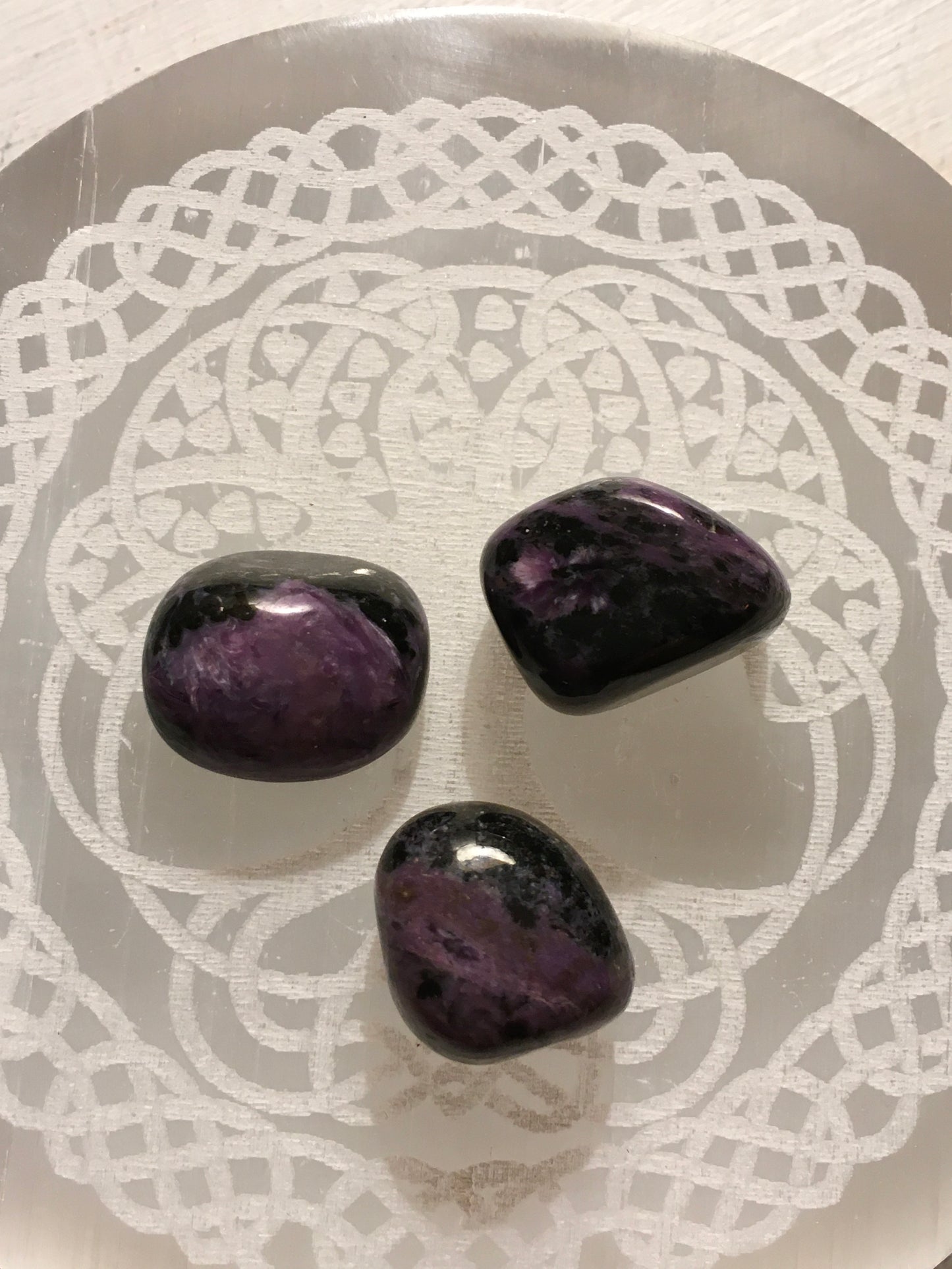 Tumbled Charoite