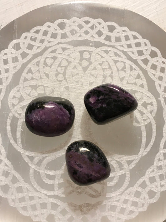 Tumbled Charoite