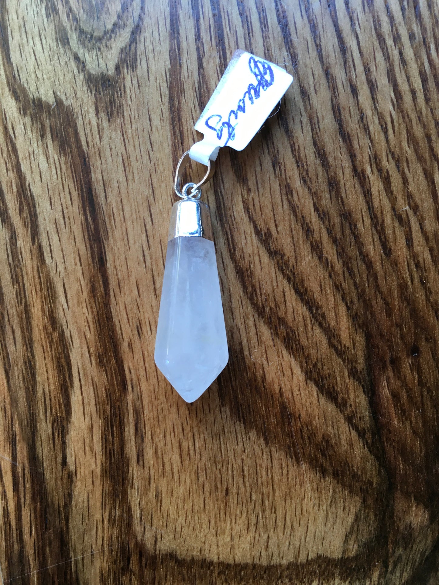 Clear Quartz Point Pendant