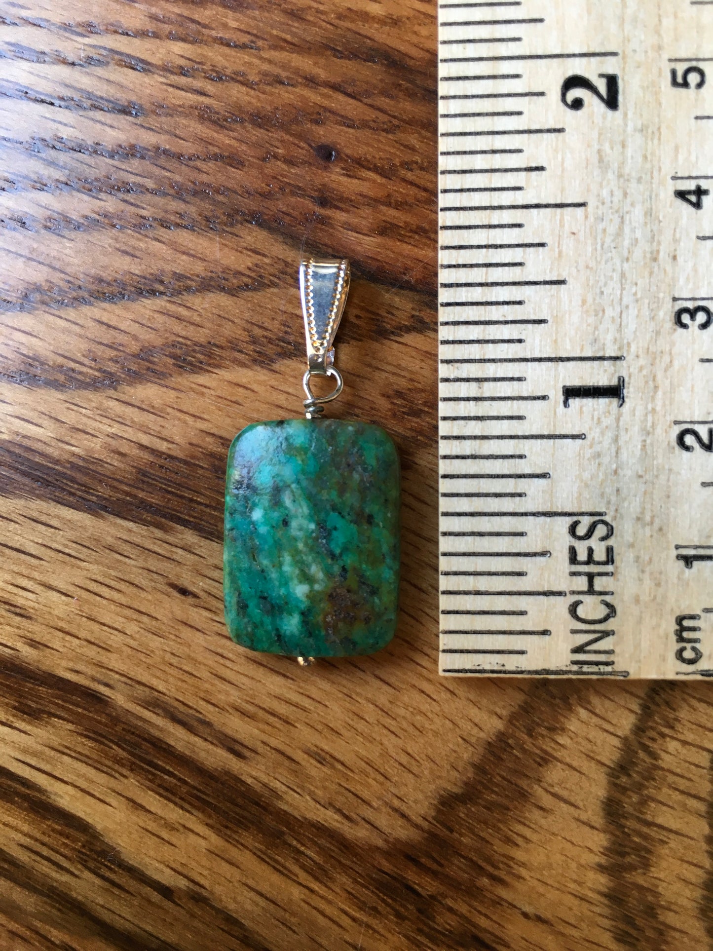 African Turquoise Pendant