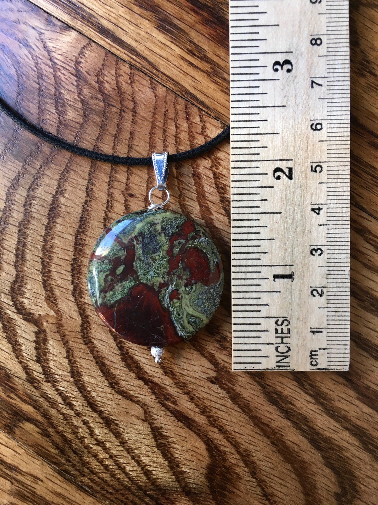 Dragon Blood Jasper Necklace