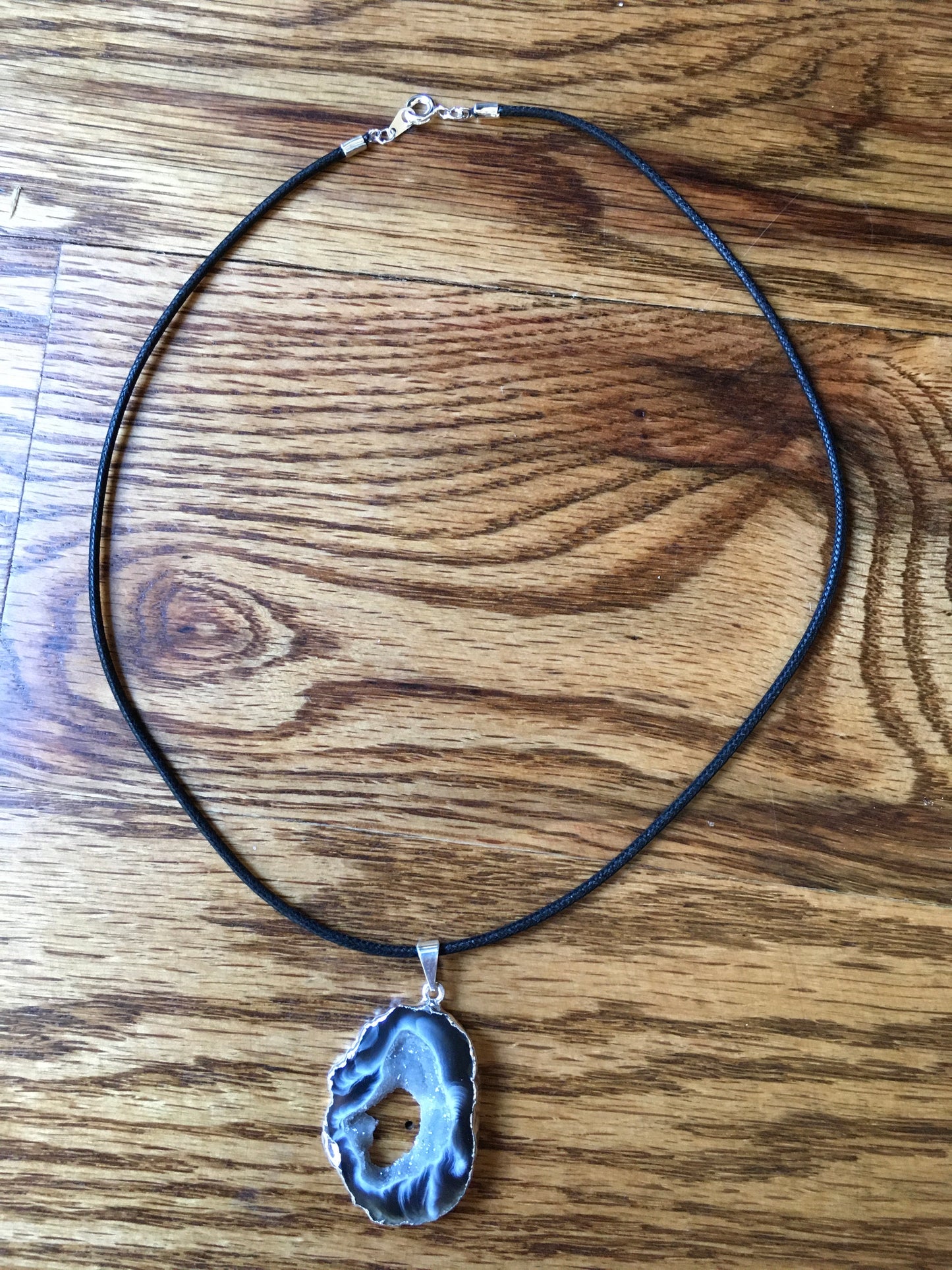 Geode Slice Necklace