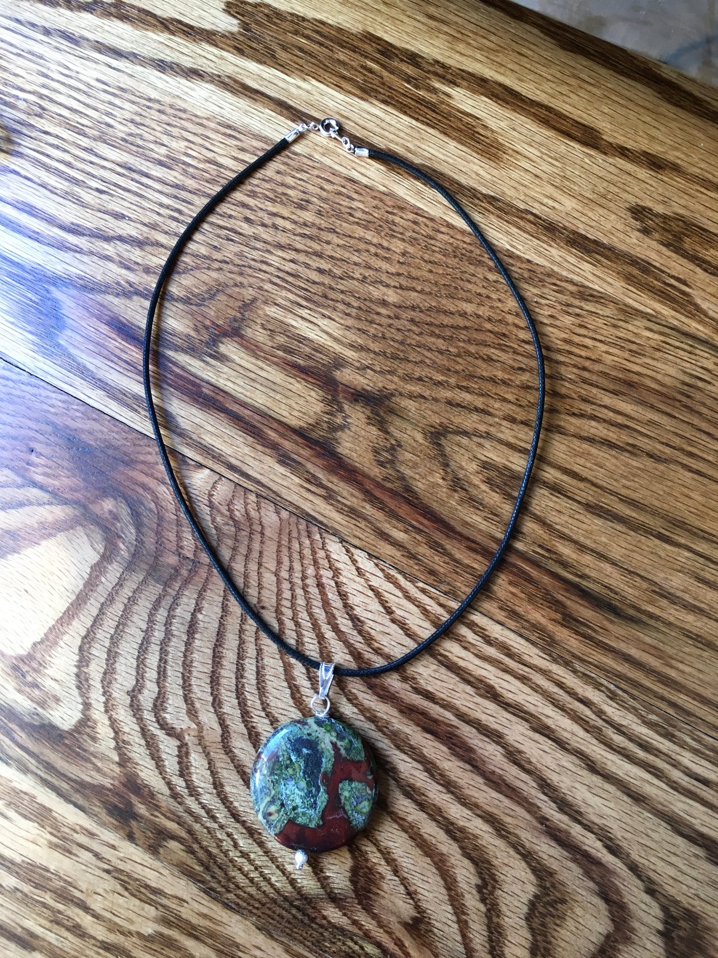 Dragon Blood Jasper Necklace