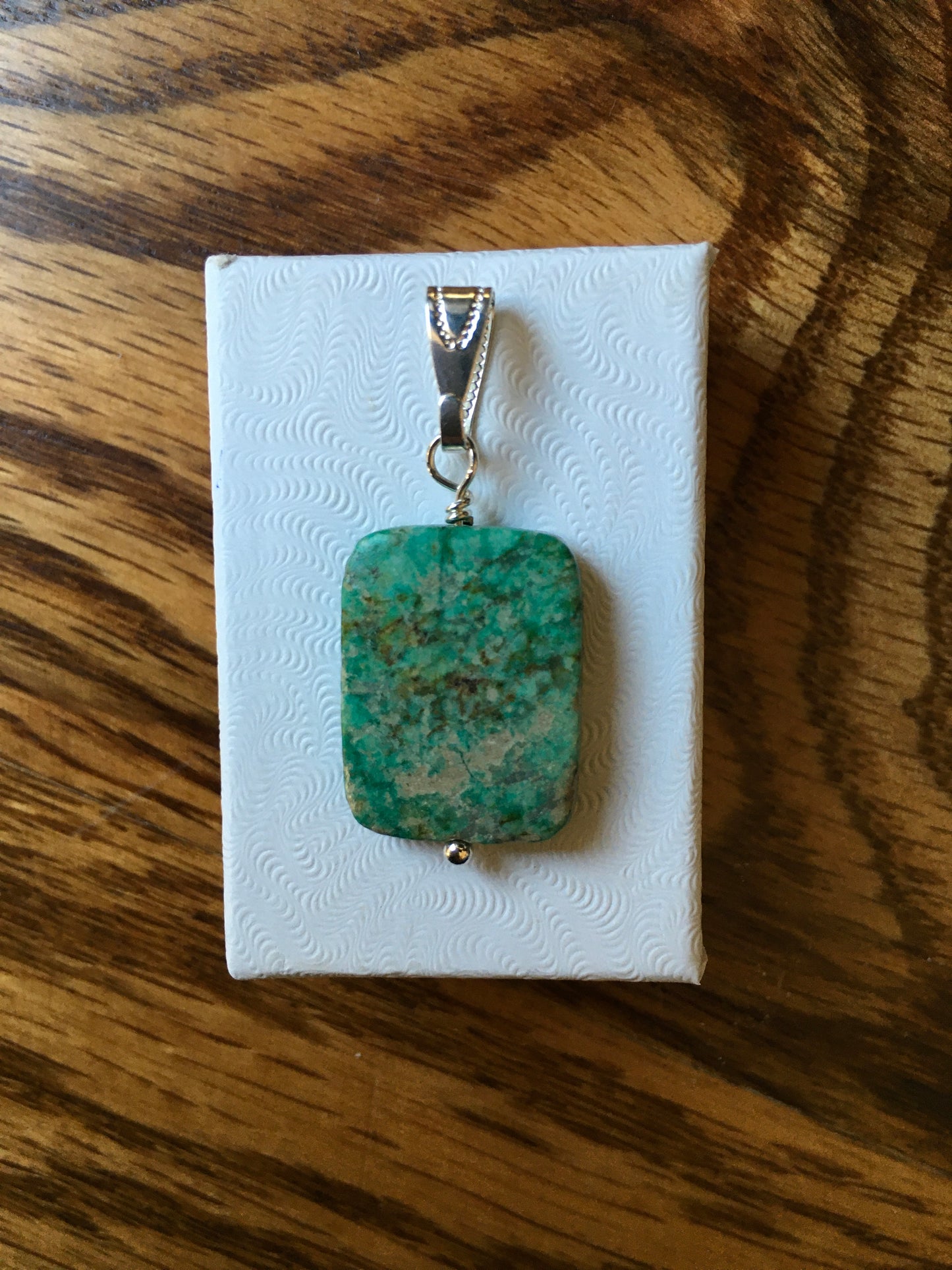 African Turquoise Pendant